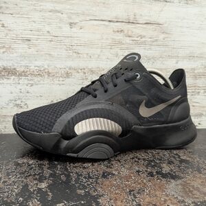 Mens Nike SuperRep GO Athletic Shoes Sz 10.5 VGC Black CJ0773-001 Black